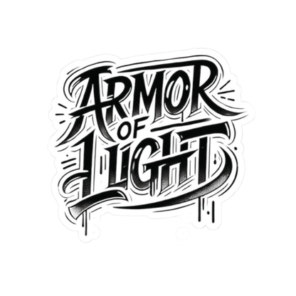 Armor of Light Graffiti Sticker