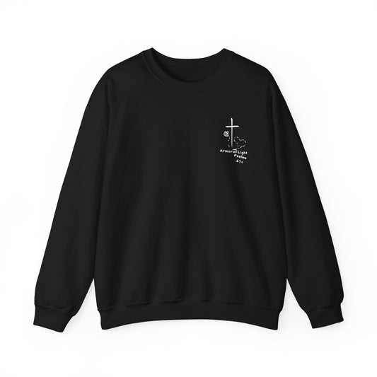 Armor of Light Spring 25'  Faith Love Hope Crewneck Sweater